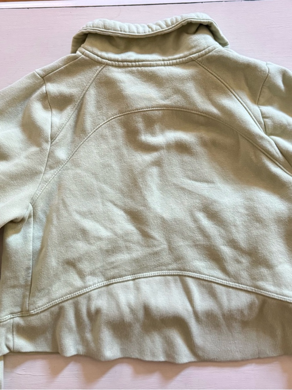 All In Motion Mint Quarter-Zip Fleece - Picture 4 of 4